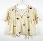 Tularosa Belton Floral Top XS Cream