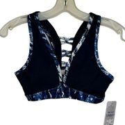 Splendid Blue Sports Bra nwt