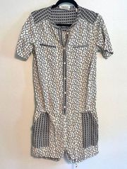 Maison Scotch Sahara‎ Social Printed Romper | Size 1