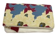 Rachel Pally Floral Reversible Foldover Clutch