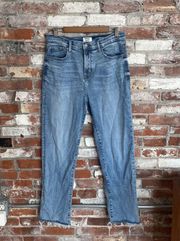 Vintage Luxe  Boyfriend Fit  High Rise  Light Wash Jeans  Size 30/10