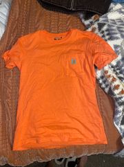 T-Shirt Pinkish Orange Loose Fit