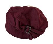 NWT San Diego Hat Co. Raspberry Beret Wool Blend Hat - One Size