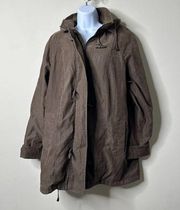 Classic Elements Brown Full Zip Jacket Large