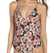 Leith floral scoop back swimsuit