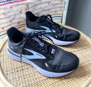 Brooks  Launch GTS 9 Black Ebony Purple Road-Running Sneakers Women’s Size 9.5