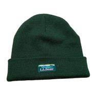 LL Bean Stocking Hat Beanie Forest Green One Size