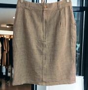 Gianni Versace Vintage Women’s Pencil Skirt Italy Size 44