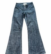 Triple Button Fly Jeans