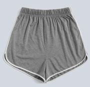 Elastic Waist Dolphin Shorts