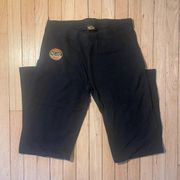 Ultra rare Harley Davidson graphic flare pants