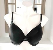 Calvin Klein  Convertible Bra Racerback Push Up Lace Detail Black Size 38D