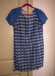 Patterned Shift Dress