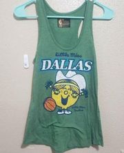 Vintage Rare Little Miss Dallas Nba Tank Top Womens Small