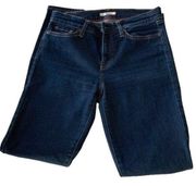 TOMMY HILFIGER LADIES DARK SKINNY STRAIGHT LEG DENIM BLUE TRADITIONAL JEANS 4