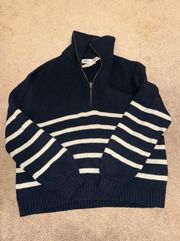 Oversized Half Zip