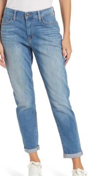 Natalie Midrise Slim Boyfriend Crop Jeans Size 27