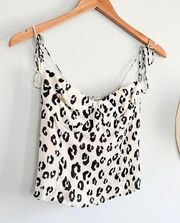 Reformation | Liza Top | Snow Leopard | Sz 6