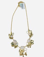 CATHERINE STEIN For  Gold-Tone Faux Necklace