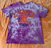 Clemson Tigers Custom Tiedye T-Shirt