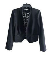 Daniel Rainn size medium | Daniel Rainn Womens Black Open Front Lined Jacket Bla