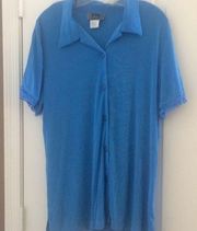 Ladies slinky brand blouse large