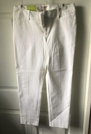 White Ankle Pants