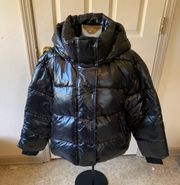 NWT Large  Black Puffer Jacket