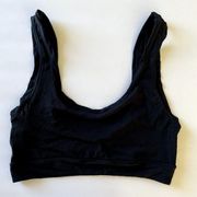 Skims Bralette Womens 2X Black Summer Mesh Scoop Minimal New NWOT