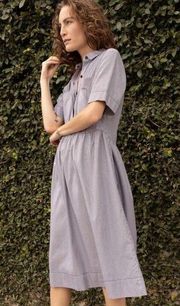 Everlane Parklet shirt dress with side pockets Size 8