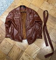 Brown Leather Jacket