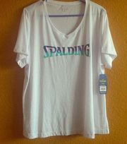 Women's Spalding T-Shirt, Size 1X