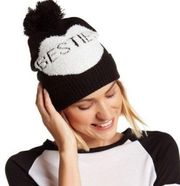 Free Press besties one size beanie Pom Pom hat