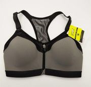 Wacoal Zipper-Front Sports Bra - Size 30D - NWT