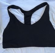 Large Black Old Navy Active Go-Dry Racerback Sports Bra