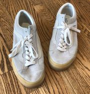 Vans Old Skool Shoe Sneaker Light Grey Cream