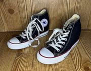 Converse  Chuck Taylor All Star Lux hidden heel wedge high Top sneaker