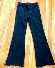 JustBlack Denim High-Waisted Flare Jeans 31