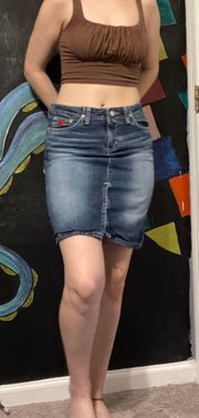 denim skirt