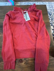 Red Quarter Zip