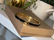 Kate spade ♠️ gold/black bangle