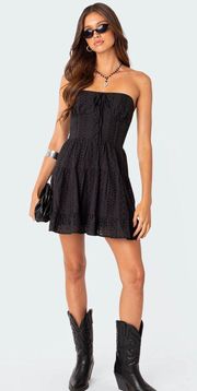 Liora Lacey Cotton Mini Dress