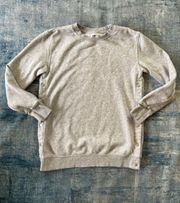 Cotton On Gray Oversized Sweatshirt With Side Snaps Medium