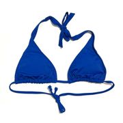 City Streets Triangle Bikini Top Royal Blue XS