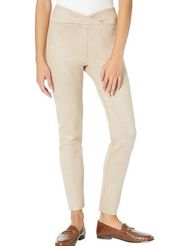 NWT Splendid Vegan Suede Leggings in Latte