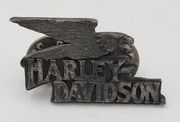 Harley Davidson Motorcycle Biker Rider Jacket Vest Eagle Metal Accessory Pin