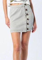 Newbury Kustom Side Button Skirt