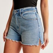 Abercrombie and Fitch High Rise 4" Mom Short