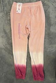 🎀NWT Wildfox Pink Tie Dye Sweatpants🎀