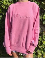 Vintage Blush Pink Champion Crewneck